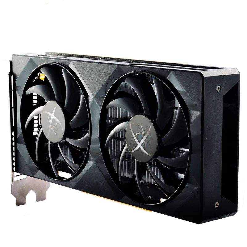 Видеокарта XFX RX460 4 Гб 400 бит GDDR5 бывшая в употреблении графические карты для AMD RX 460
