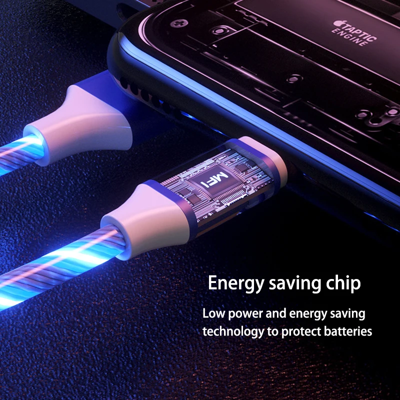 Type c micro usb кабель для зарядки huawei mate 20 p30 samsung s10 стример 3 в 1 светодиодный светильник шнур быстрой зарядки для xiaomi oppo