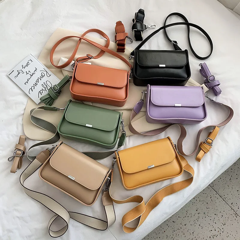 

Fashion Shoulder Bag Women Simple Diagonal Bag Lady Daily Bag Work Youth Girl Shopping Bags PU Leather Square Green