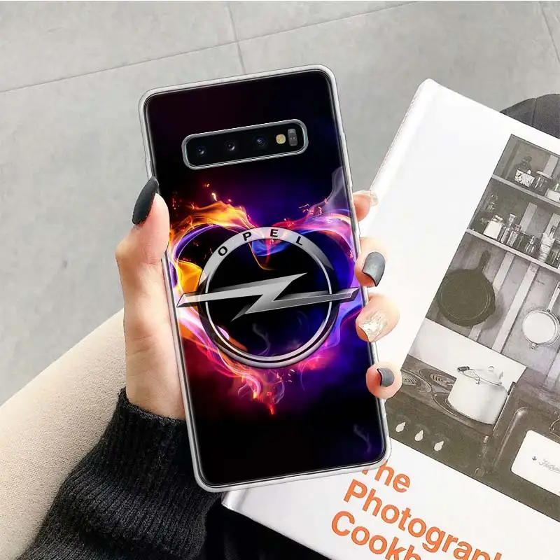 Автомобильный чехол Opel Astra для samsung Galaxy Note 10 9 8 S10+ Lite S9 S8 J4 J6 J8 Plus S7 S6 Edge мягкий чехол для телефона - Цвет: TR219-1