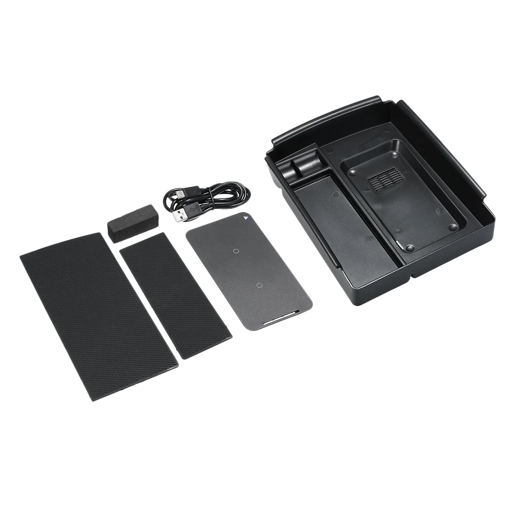 Беспроводной телефон зарядное устройство центральной консоли организатор