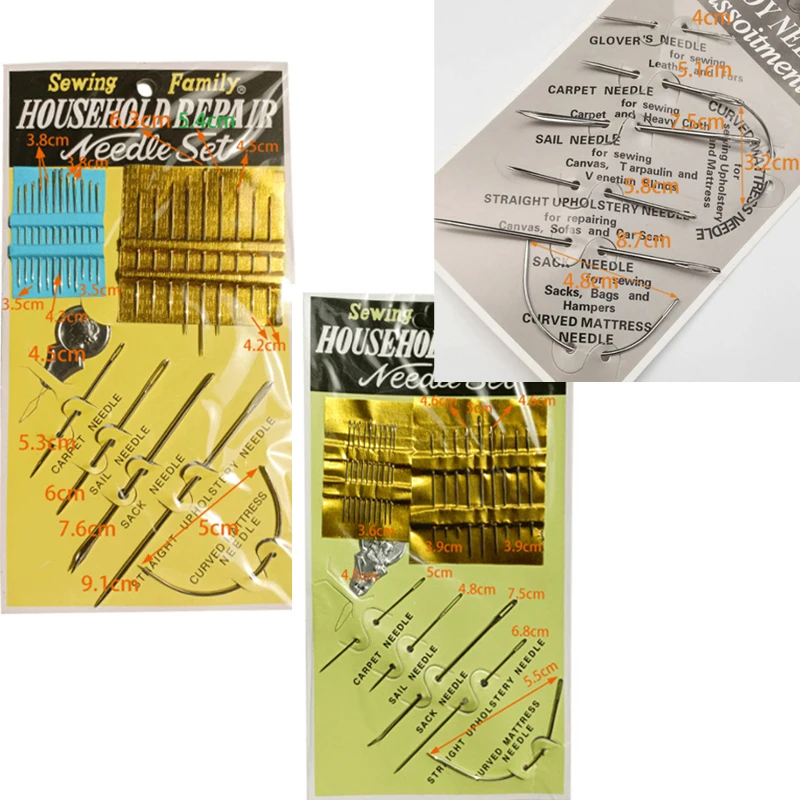 LMDZ нержавеющая сталь в форме Стежка Кожа ремесло треугольные иглы для DIY кожа мех