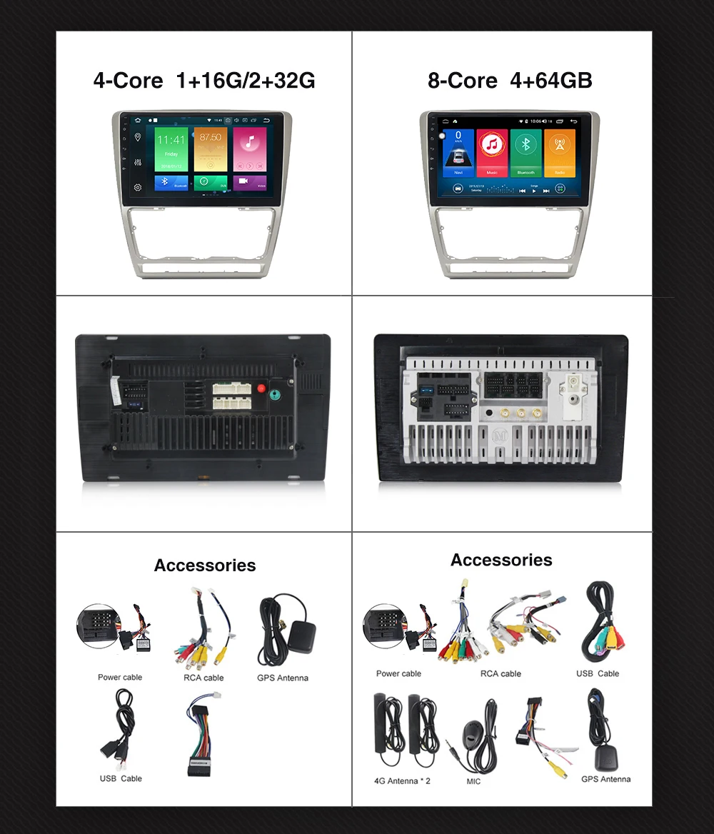 MEKEDE 4G LTE 9853 Android 9,0 автомобильный dvd мультимедийный плеер gps для Skoda Octavia 2008-2013 A 5 A5 Yeti Fabia аудио BT wifi