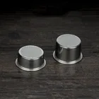 Фильтр для кофе из нержавеющей стали 51 мм для чашки Breville Delonghi Krups, американский фильтр для кофе, корзина, кухонные аксессуары, пористый