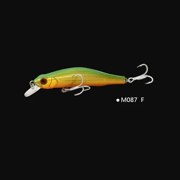 M087 - F 90 мм 9,5 г Minnow приманки для ловли рыбы, высокое качество рыбы, твердая блесна центр тяжести переключения длинный выстрел магнит заброса приманки с системой зима - Цвет: M087 - F