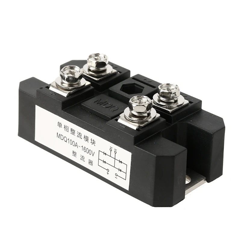 MDQ 4 клеммы черный однофазный диодный мост выпрямителя 100A усилитель высокой