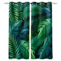 green plants tropical jungle curtains for living room bedroom window treatment blinds drapes modern kitchen curtains