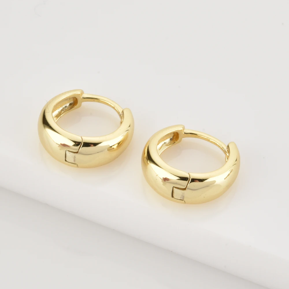 ANDYWEN 925 пробы серебряные кольца 8 5 мм с большой шириной Женские Круглые Пирсинг