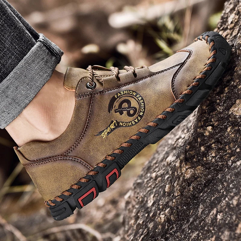 Мужские классические кожаные мокасины ручной работы роскошные брендовые лоферы