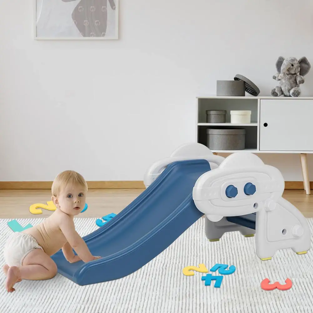 

Foldable Children's Plastic Slide Indoor Outdoor Up And Down Toy Slide For Kids Baby Home Climber Children's Small Playground