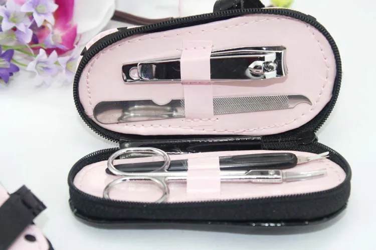 Розовый горошек флип флоп педикюрный набор с соответствующей биркой свадебный