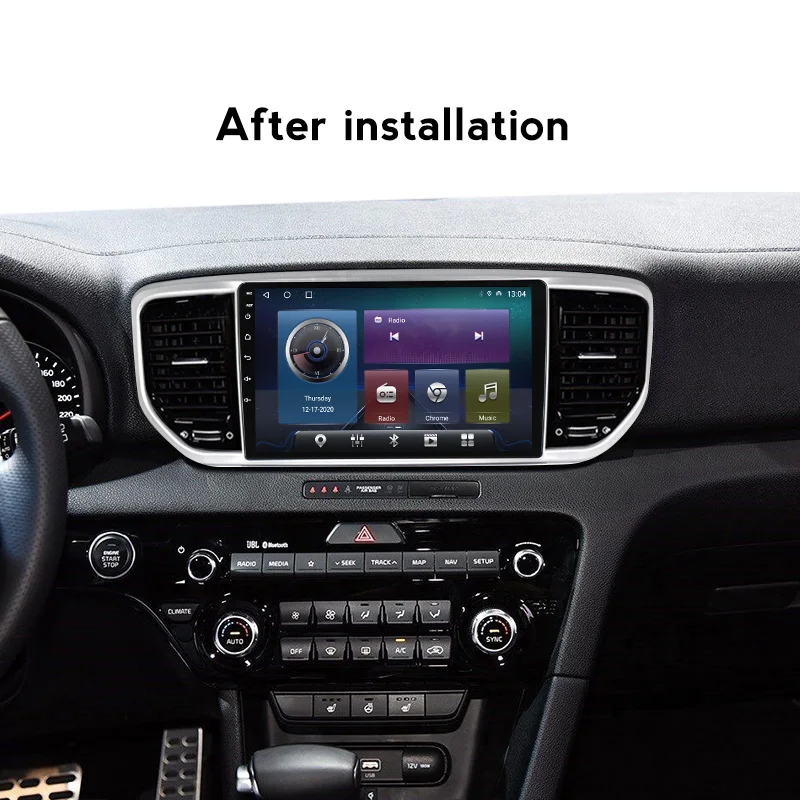 Автомагнитола DSP Carplay для Kia Sportage 4 2018 2019 2020 KX5 2 Din Android 11 6G + 128 ГБ мультимедийный