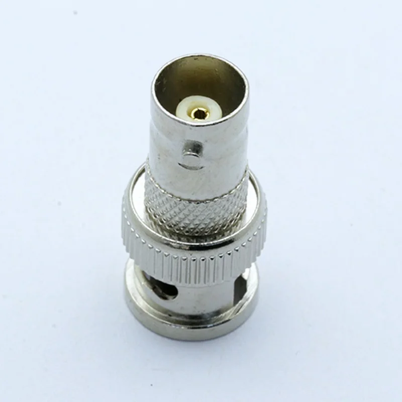 

100pcs/lot BNC Male to BNC Female Jack Socket F/M Coupler RF Coxxial Adapter Connector for CCTV Camera System Wholesales