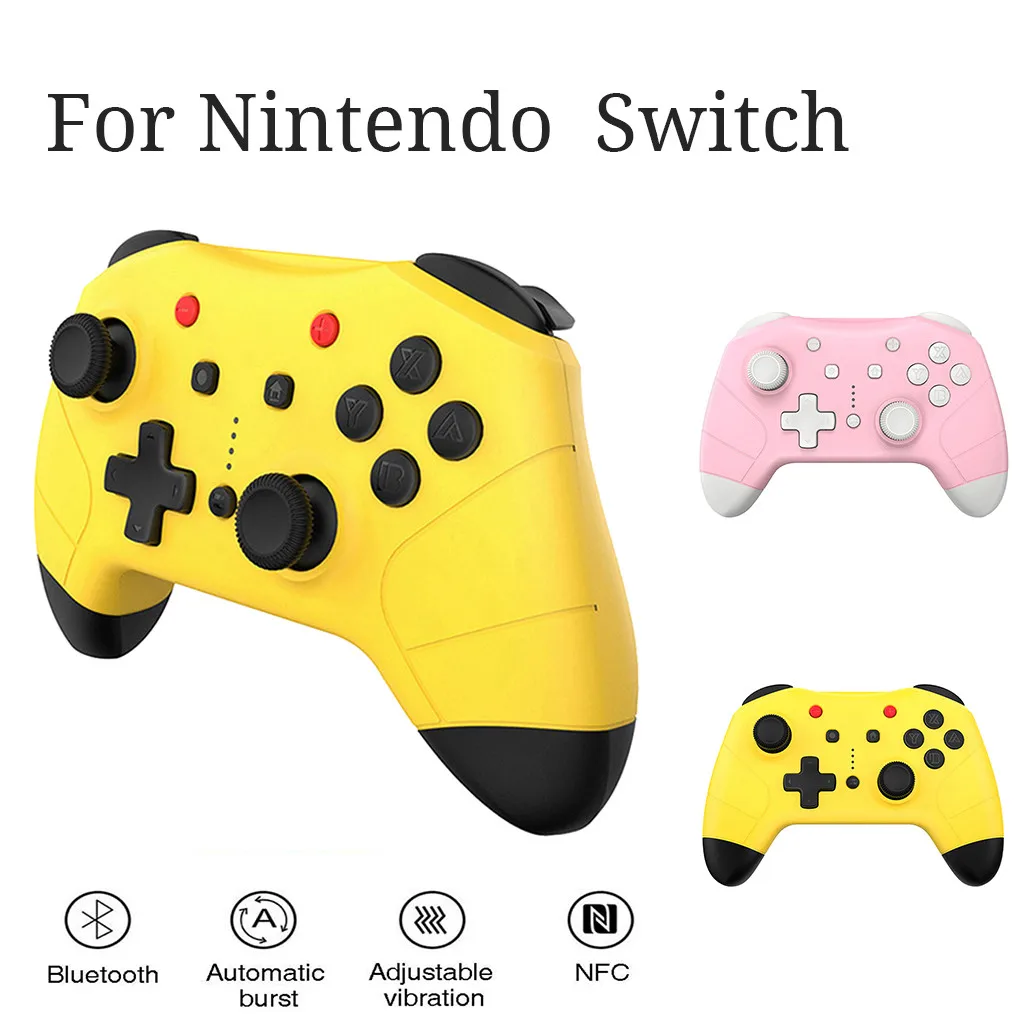 Универсальный беспроводной игровой контроллер для kingd Switch Pro, геймпад с одной клавишей, легкий, 2 цвета