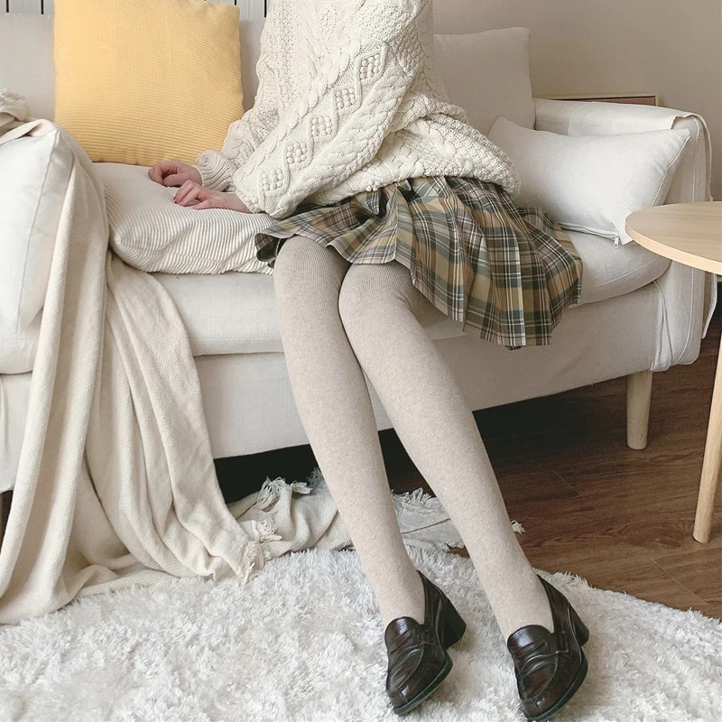 Кашемировые толстые флисовые Колготки зимние женские хлопковые теплые колготки