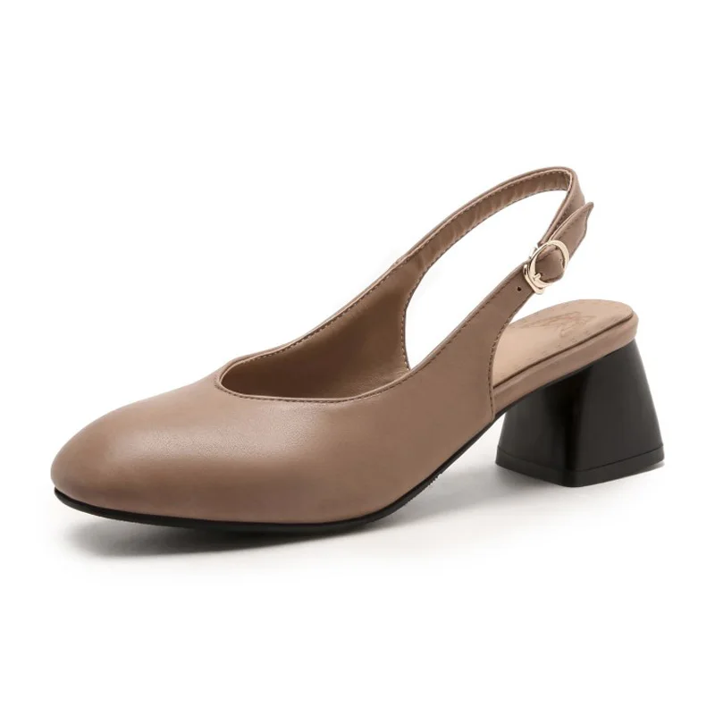 Big Size 13 14 15 high heels sandals women shoes woman summer ladies Squarehead contracted Package toes Thick with | Обувь