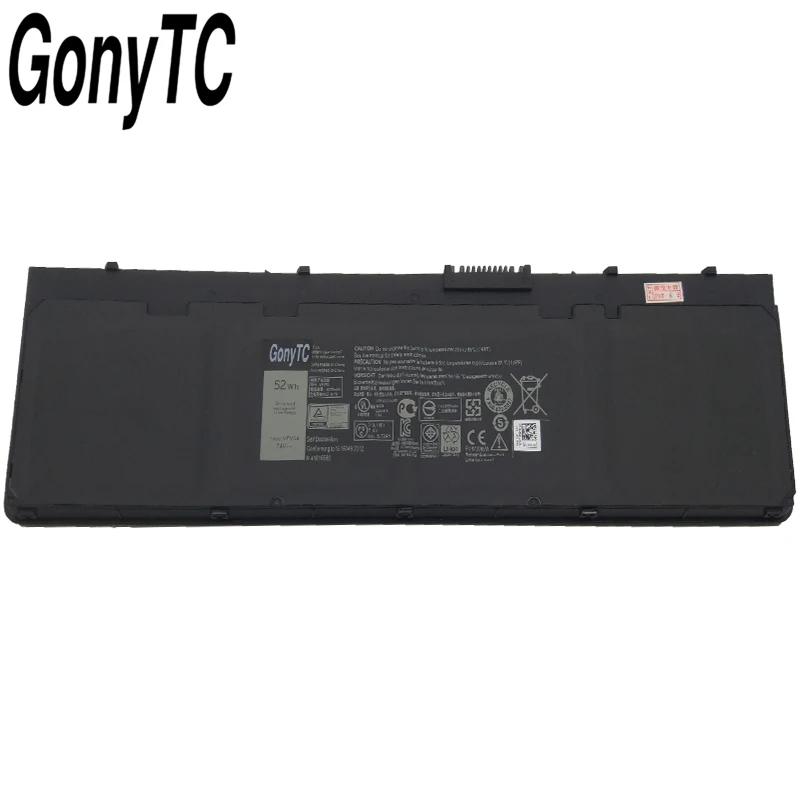 Оригинальный аккумулятор VFV59 W57CV GVD76 для ноутбука DELL Latitude E7240 E7250 0W57CV WD52H 7 4 В 52