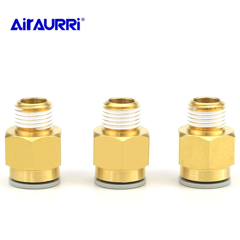 

External screw straight trachea KQ2H-04/06/08/10/12-M5/01/02/03/04S fast quick plug connector