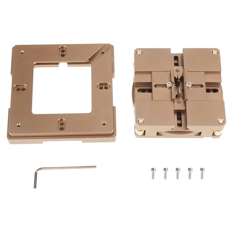 

BGA Reballing Station Auto Magnet Stencil Solder Rework Kit Soldering Station for Self-Fixation 80/90mm Universal Bga
