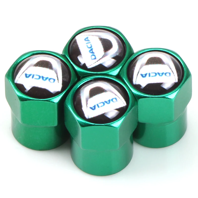 Car Accessories car tire valve cap for Dacia Duster Logan Sandero 2 Mcv Caps Tyre Rim Stem Covers Airdust Waterproof | Автомобили и
