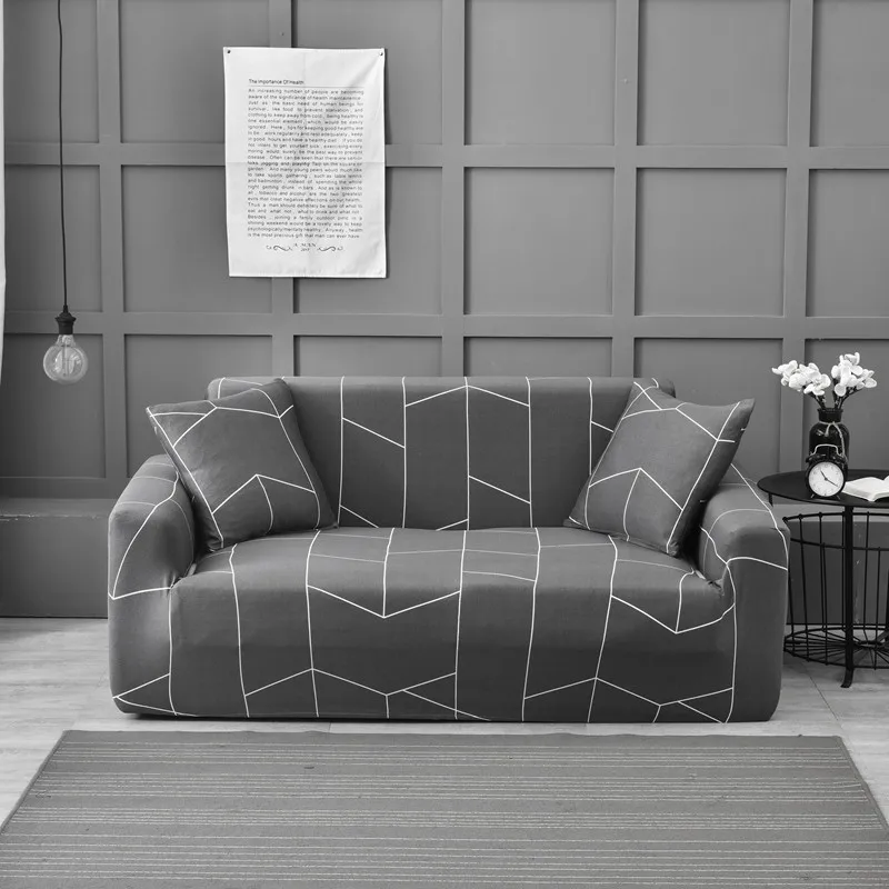 

Stretch All-inclusive Sofa Cover Elastic Sofa Slipcover Couch Cover Armchairs Loveseat Cover Sofa Towel 1/2/3/4-seat Corner Sofa