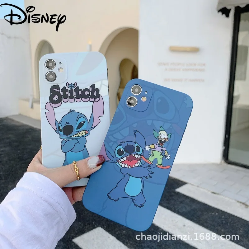 

Disney Stitch for IPhone 7/8P/X/XR/XS/XSMAX/11/12Pro/12mini Simple and Personalized Cartoon Phone Case