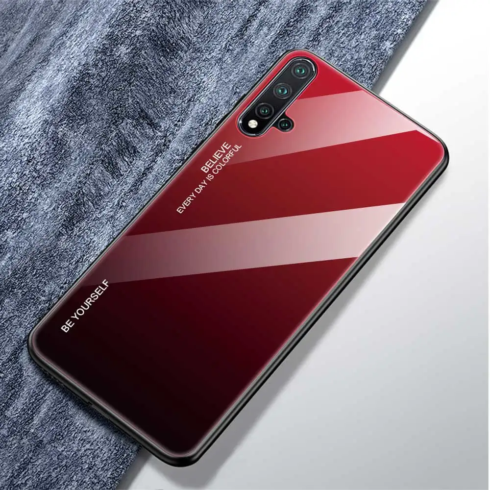 Для Huawei Honor 8S 8A 8X10 20 9X Pro P20 P30 Lite Y5 Y6 Y7 Prime Y5 MAR-LX1M закаленное Стекло чехол TPU рамки