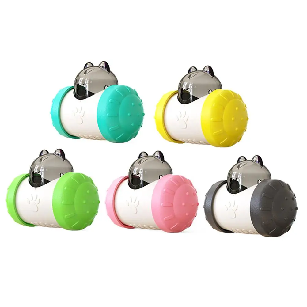 

Pet Automatic Feeders Leakage Pet Swing Feeders Interactive Cat Dog Toy Treat Dispenser For Pet Play Food Training Exercise Toys