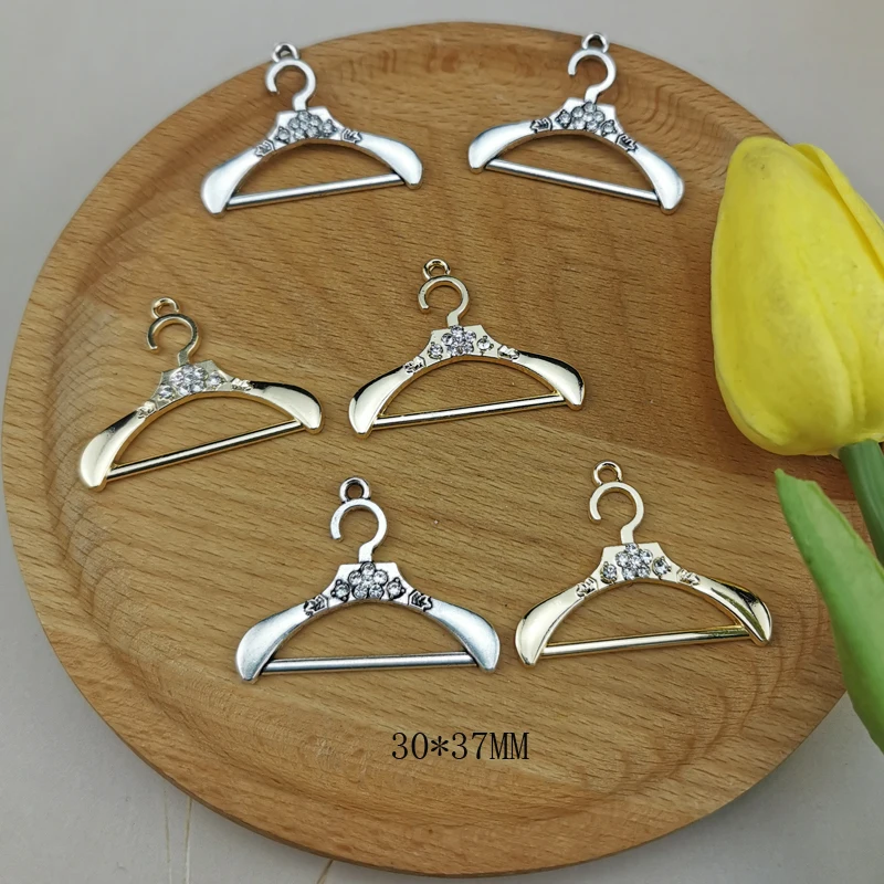 10 шт./лот Подвеска из цинкового сплава дизайнерские подвески со стразами