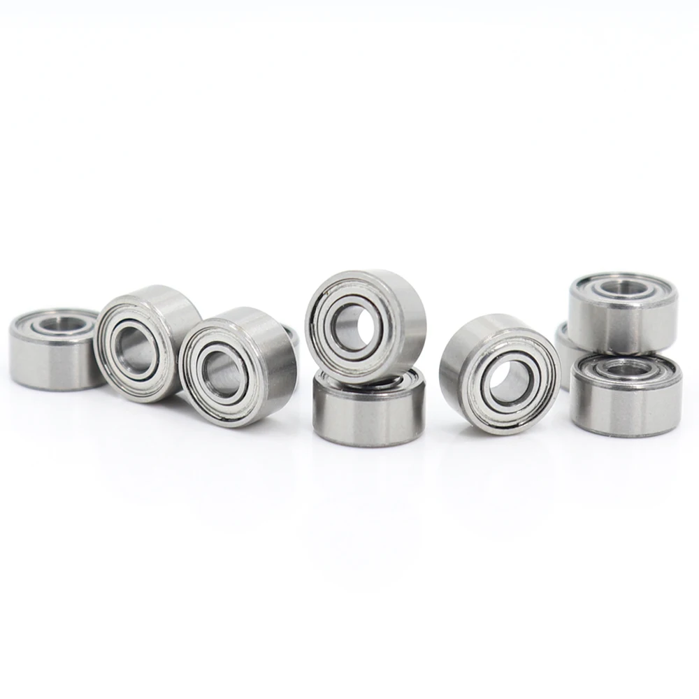 S693ZZ подшипник 3*8*4 мм (10 шт.) ABEC 1 440C ролик из нержавеющей стали S693Z S693 Z ZZ шариковые