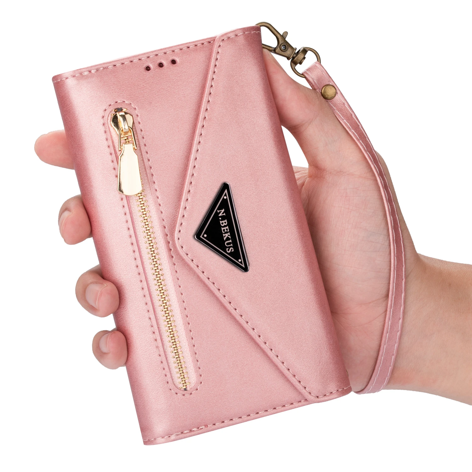 

Skin feel Flip Style Soft Leather Pone Cover For Samsung J8 J7 J6 J5 J4 J3 2018 2017 Card Slot Wallet Shoulder Bags