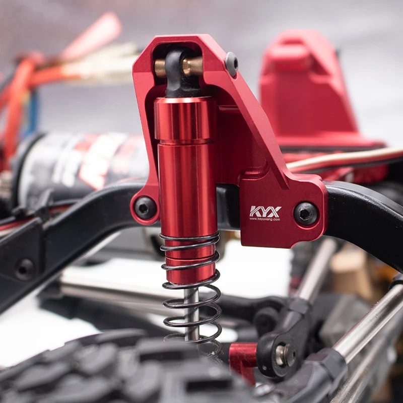 

2PCS Aluminum Alloy Shock Tower Front Rear Anti-collision Bracket CNC Shock Proof Mount for 1:10 RC Model Cars Spare Parts