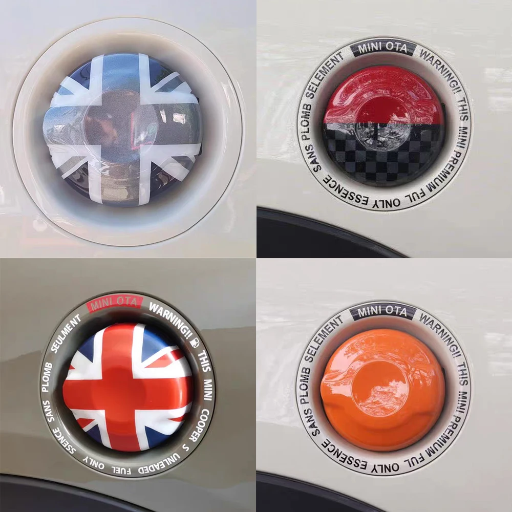 Чехол для топливного бака Union Jack 3D стикер стайлинга автомобиля внешняя отделка Mini
