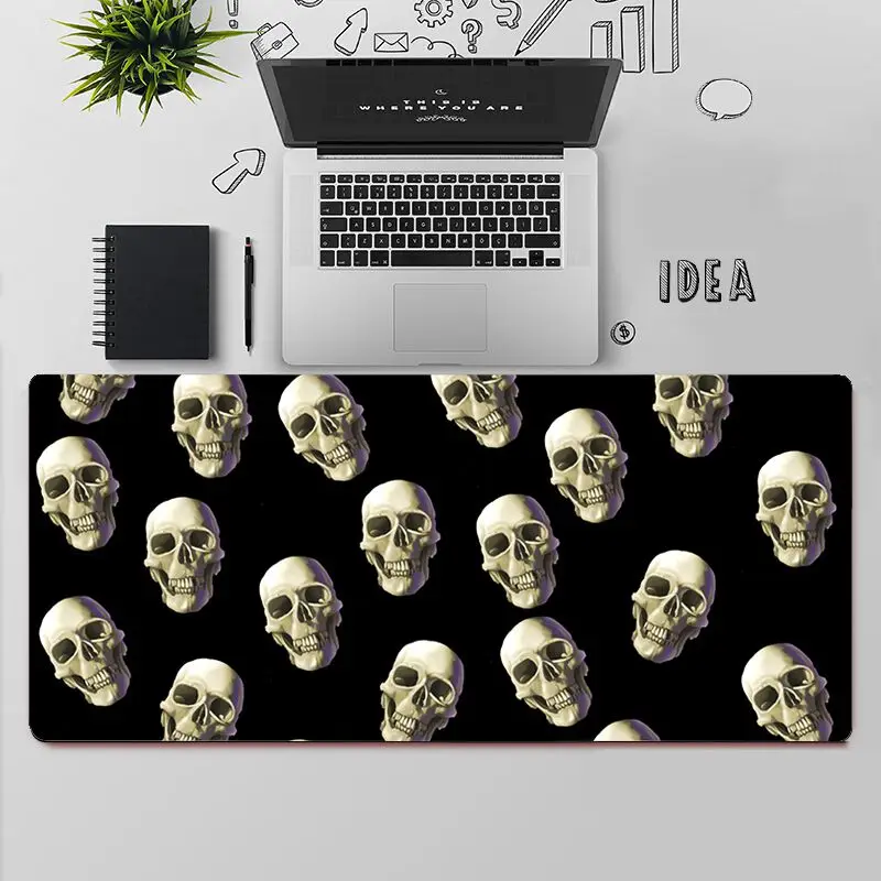

YNDFCNB Top Quality Skeleton Office Mice Gamer Soft Mouse Pad Free Shipping Large Mouse Pad Keyboards Mat