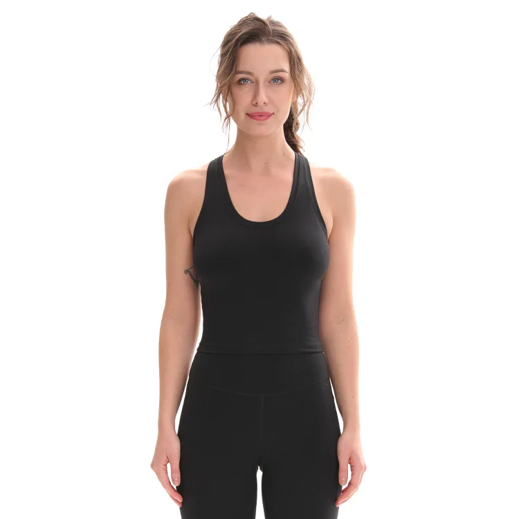 Женский спортивный жилет для йоги футболка бега и фитнеса топ женский