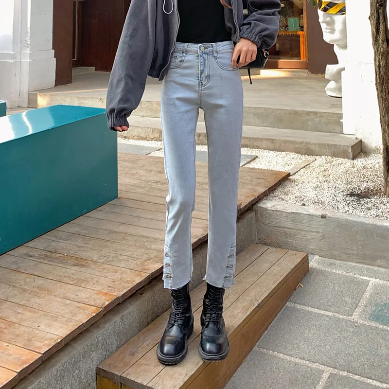 

CMAZ Jeans For Women Korean Style