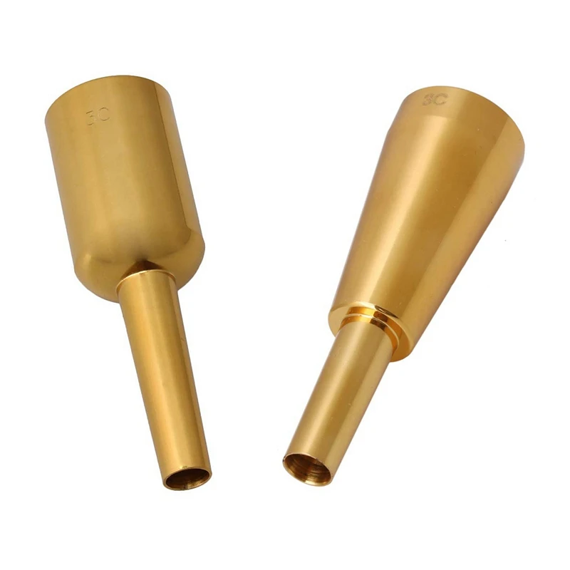 3C труба мундштук Золото Meg металлическая и Размер Золотая Латунная Труба|Труба| |