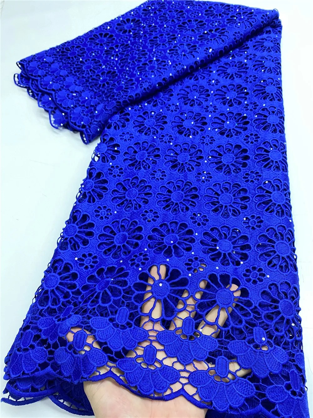 

Кружевная ткань, африканский гипюр, 2020, высокое качество, новейшая французская сетка, кружевная ткань с камнями для платья, YA3571B-3