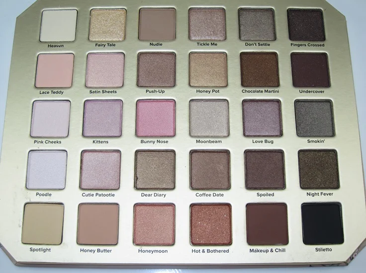 Hot Makeup Natural Lust Naturally Sexy Eyeshadow Palette With Natural Love 30 Color Shades Eye shadow Palette