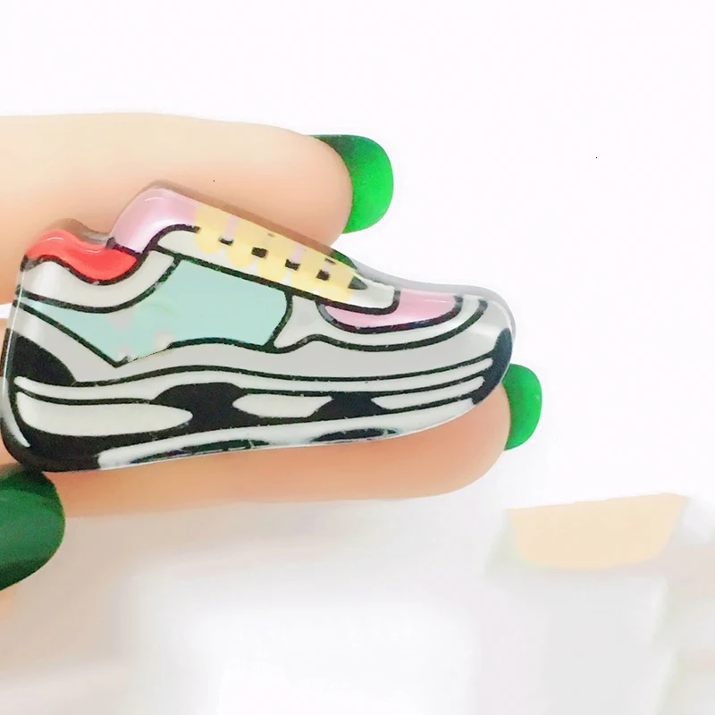 2019 New Hot Brand Fashion Jewelry For Women Shoes Design Brooches Party Sweater Brooche C Name Stamp |