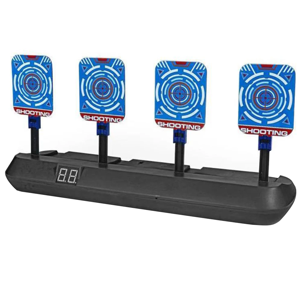 

Electric Target For Nerf Toy High Precision Auto Reset Scoring Gun Target Sound Light Shooting Game Outdoor Sports Toys Dropship