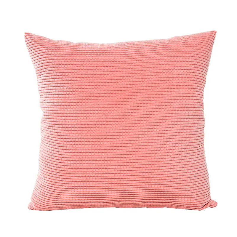 Простые домашние стильные вельветовые наволочки для подушек 45*45 см без