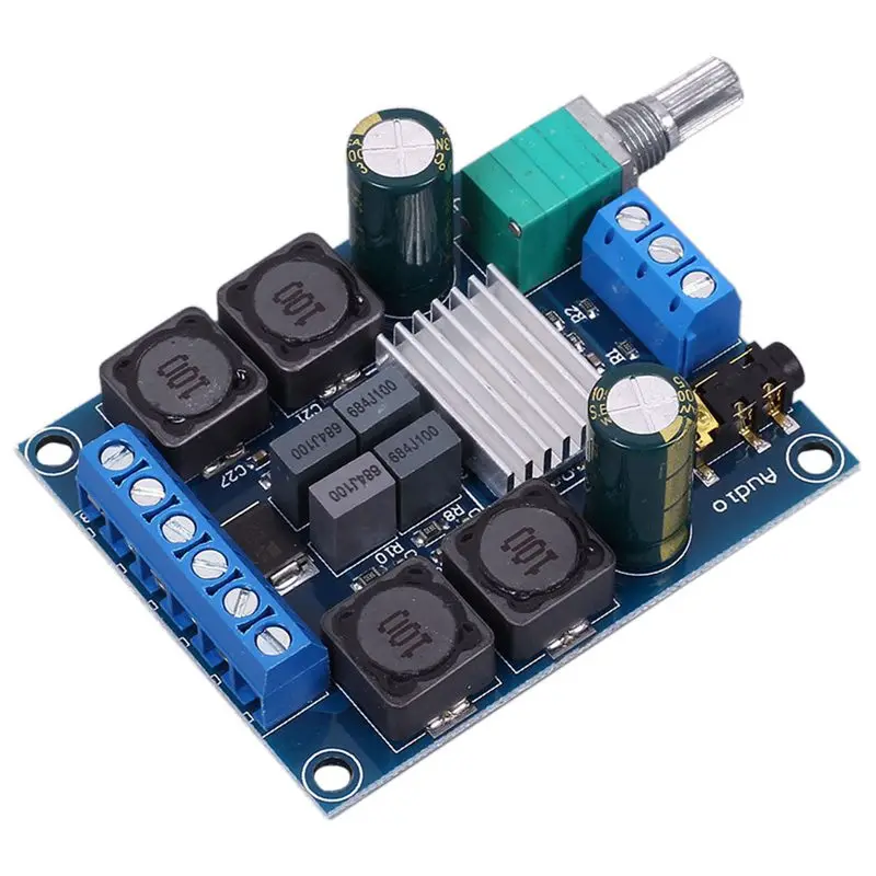 2x50 Вт TPA3116D2 двухканальный стерео цифровой усилитель плата DC 4 5 27 в класс