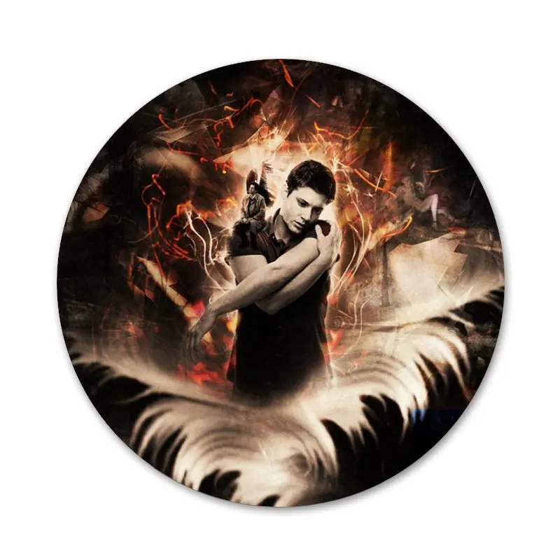 Значки для ТВ-шоу супернатуральные значки металлические украшения одежды и