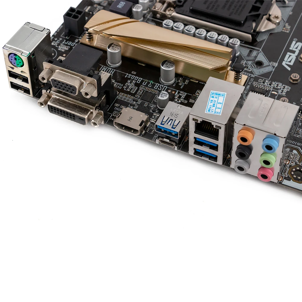 Asus B150M-PLUS Desktop Motherboard B150 Socket LGA 1151 For Core i7 i5 i3 DDR4 64G USB3.0 M.2 Micro ATX Original Used Mainboard