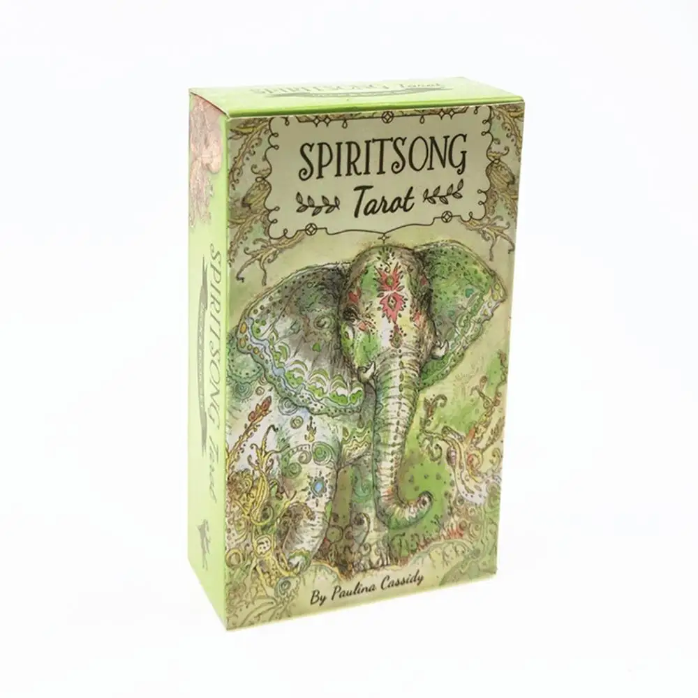 Spiritsong Таро колода карт настольная игра Семейные развлечения 78