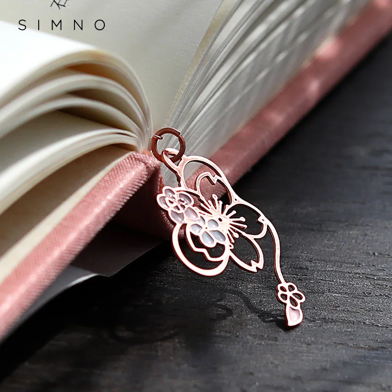 Ретро китайский стиль металлический пустой закладка творческий книжный клип разбивка марка литературный изысканный подвеска маленький подарок.