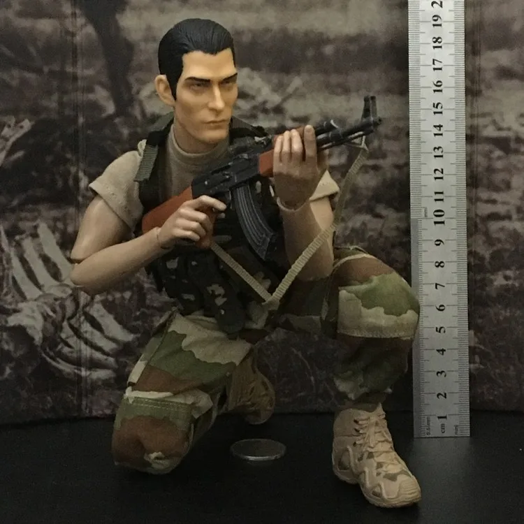 

Spot 1/6 scale soldier military figure head sculpture model pvc for 12 inch action figure body