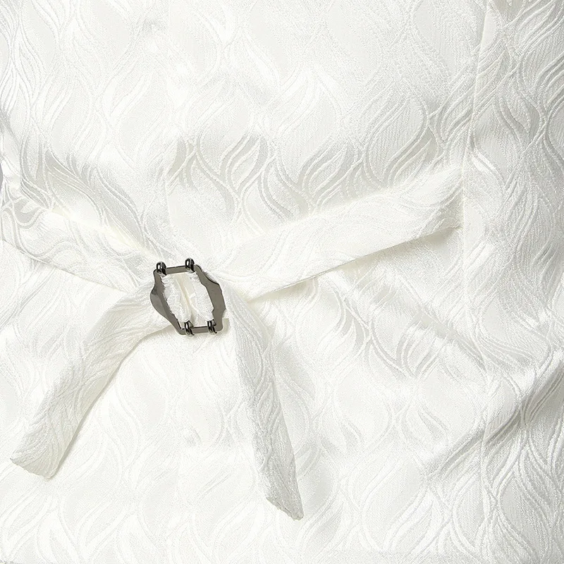 

Winter Nightclub Wind Vest Flame Pattern Casual Vest Double Breasted Fashion Vest Vest Wedding Vest Waistcoat Weste MJ197