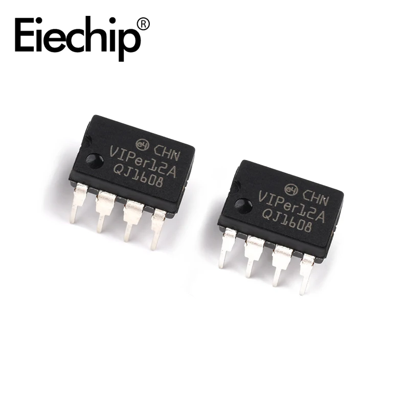 10 шт./лот интегральная схема VIPer12a VIPer22a DIP 8 PMIC AC DC Преобразователь Новый и